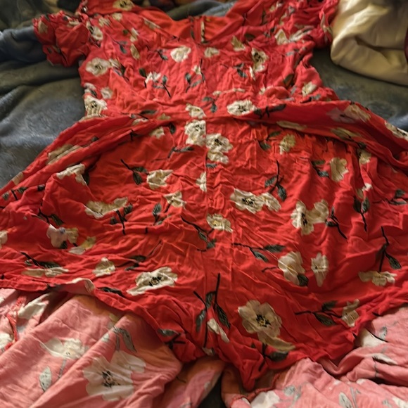 Floral romper dress - Picture 3 of 4